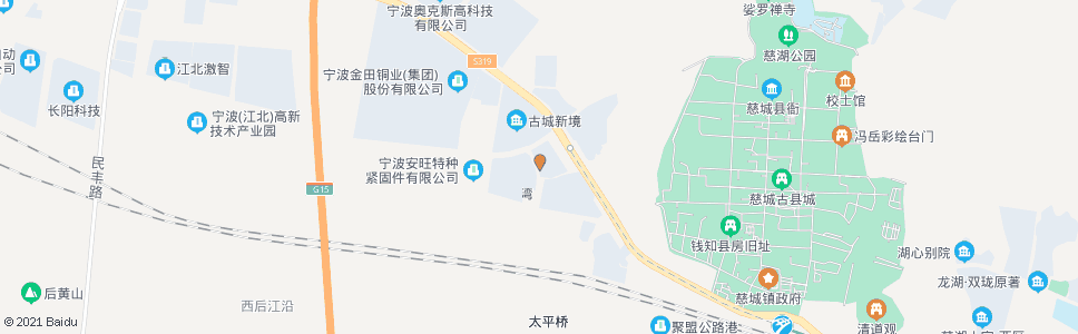 宁波浦丰村_公交站地图_宁波公交_妙搜公交查询2024