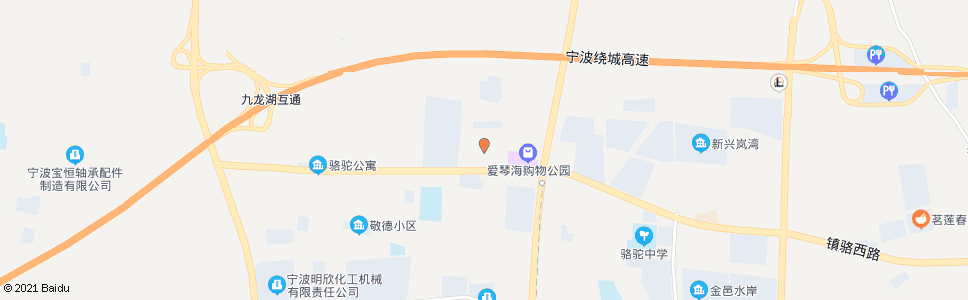 宁波西盛社区(东州建材批发市场)_公交站地图_宁波公交_妙搜公交查询2024