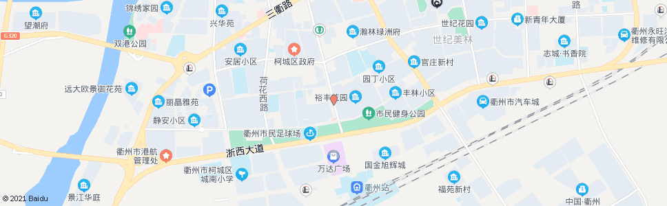 衢州长途汽车站(人力资源市场)_公交站地图_衢州公交_妙搜公交查询2024