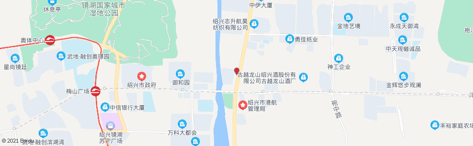 绍兴洋江路口(里谷社)_公交站地图_绍兴公交_妙搜公交查询2024