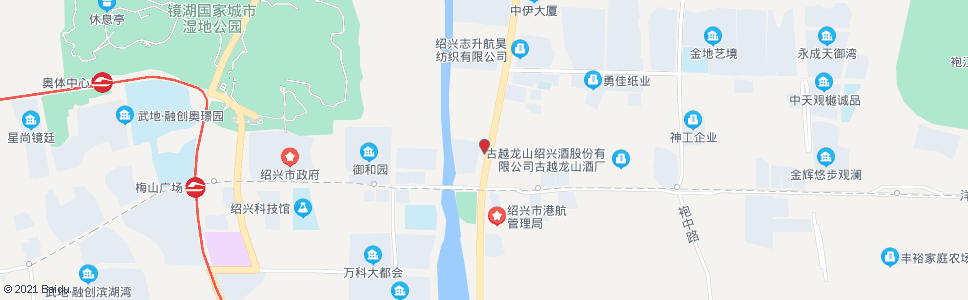 绍兴里谷社(洋江路口)_公交站地图_绍兴公交_妙搜公交查询2024