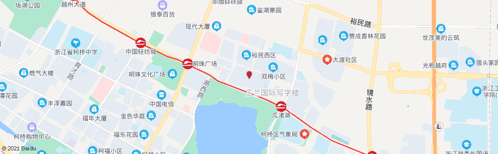 绍兴湖中路群贤路口_公交站地图_绍兴公交_妙搜公交查询2024