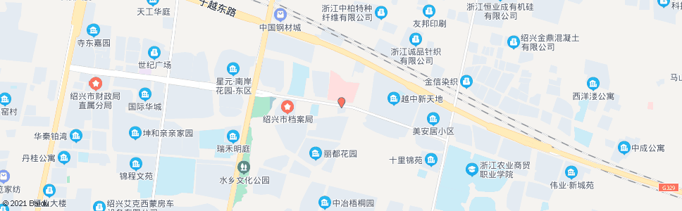 绍兴袍江公交公司(袍江医院)_公交站地图_绍兴公交_妙搜公交查询2024