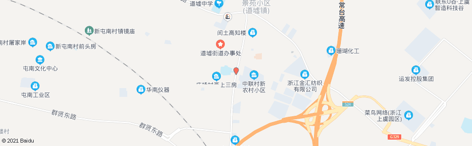 绍兴闰土小学(中联村)_公交站地图_绍兴公交_妙搜公交查询2024