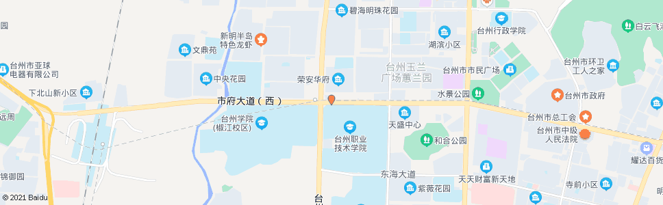 台州高教园区北_公交站地图_台州公交_妙搜公交查询2024