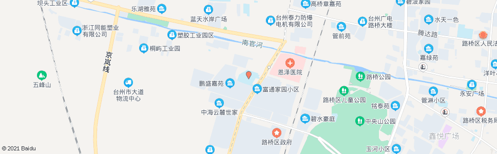 台州桐屿小学_公交站地图_台州公交_妙搜公交查询2024