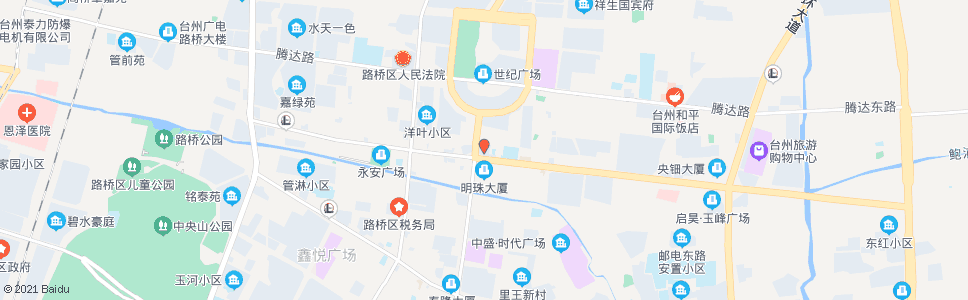 台州鑫都大酒店_公交站地图_台州公交_妙搜公交查询2024