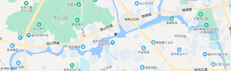 温州西山南路_公交站地图_温州公交_妙搜公交查询2024