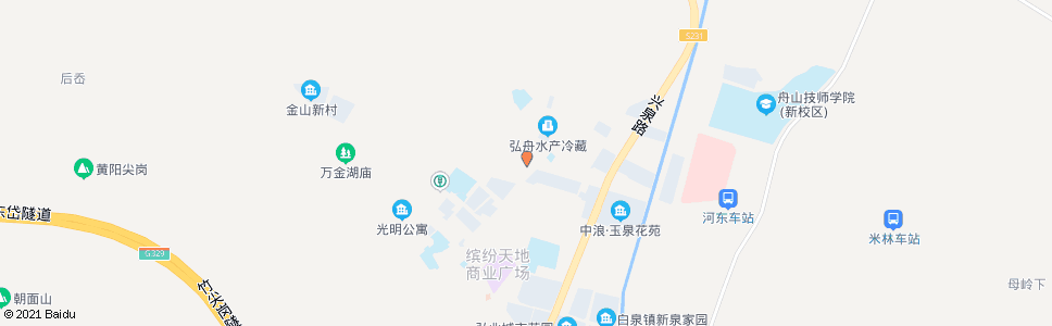 舟山宝岛路_公交站地图_舟山公交_妙搜公交查询2024